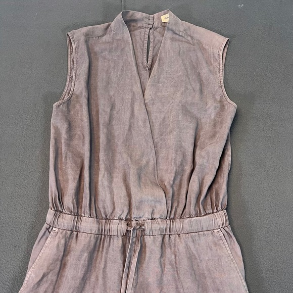 Anthropologie Pants - Cloth & Stone Anthropologie Womens Jumpsuit Sz Lg Wide Leg Boho Retro Pink Purpl